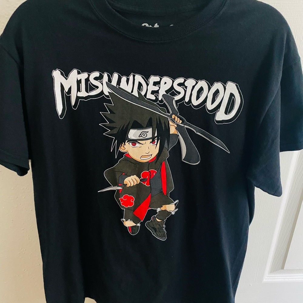 Medium sized anime shirt, only worn once!
